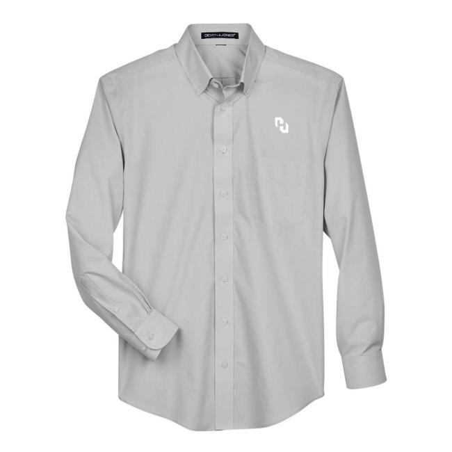 Crown Collection Broadcloth Woven Dress Shirt - Men's image